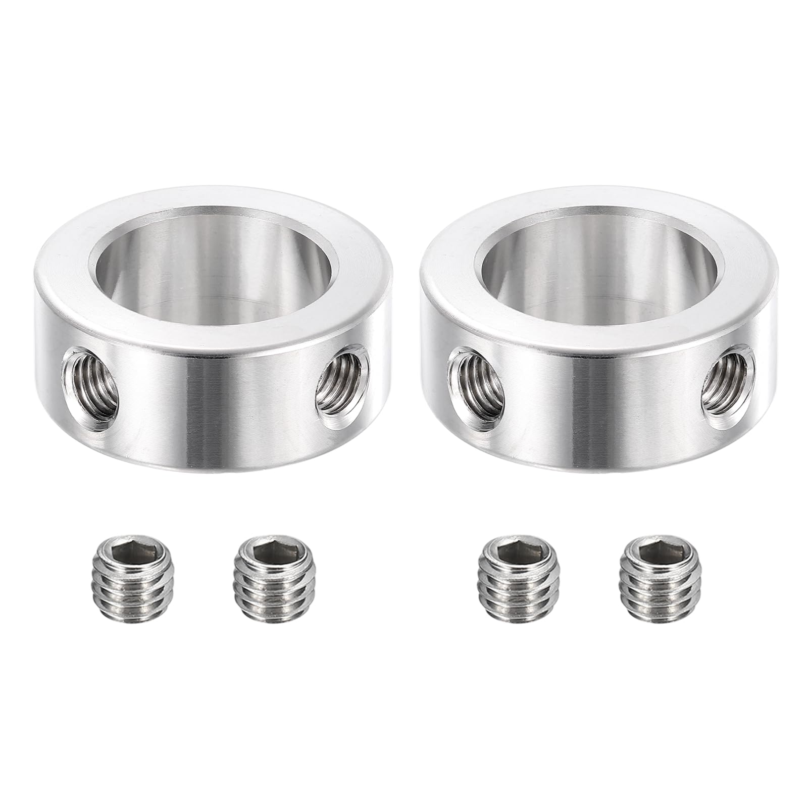 ステンレスカラー　①内径15ｍｍ×外径23ｍｍ×厚さ26ｍｍ×1ケ　等合計5点 Amazon | uxcell ステンレススチールシャフトカラー 2個セット 内径